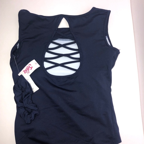 Justice Active Blue Ombre Leotard Size 20 - Picture 8 of 9